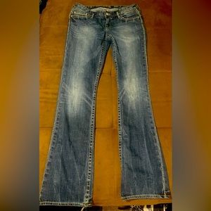Express Jeans Size 6 ZELDA BARELY BOOT